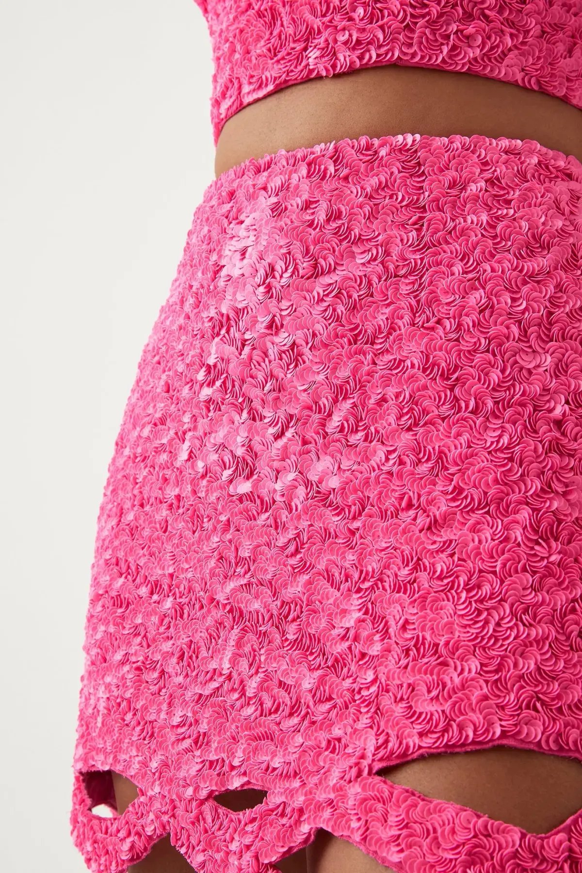 Aje Catara Skirt and Evelyn Top Rouge Pink Size AU 6 photo 3
