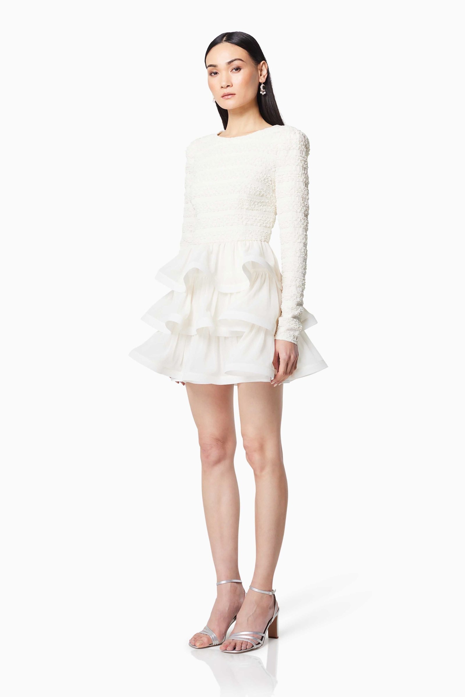 ELLIATT SOPHISTICATE DRESS - IVORY photo 4