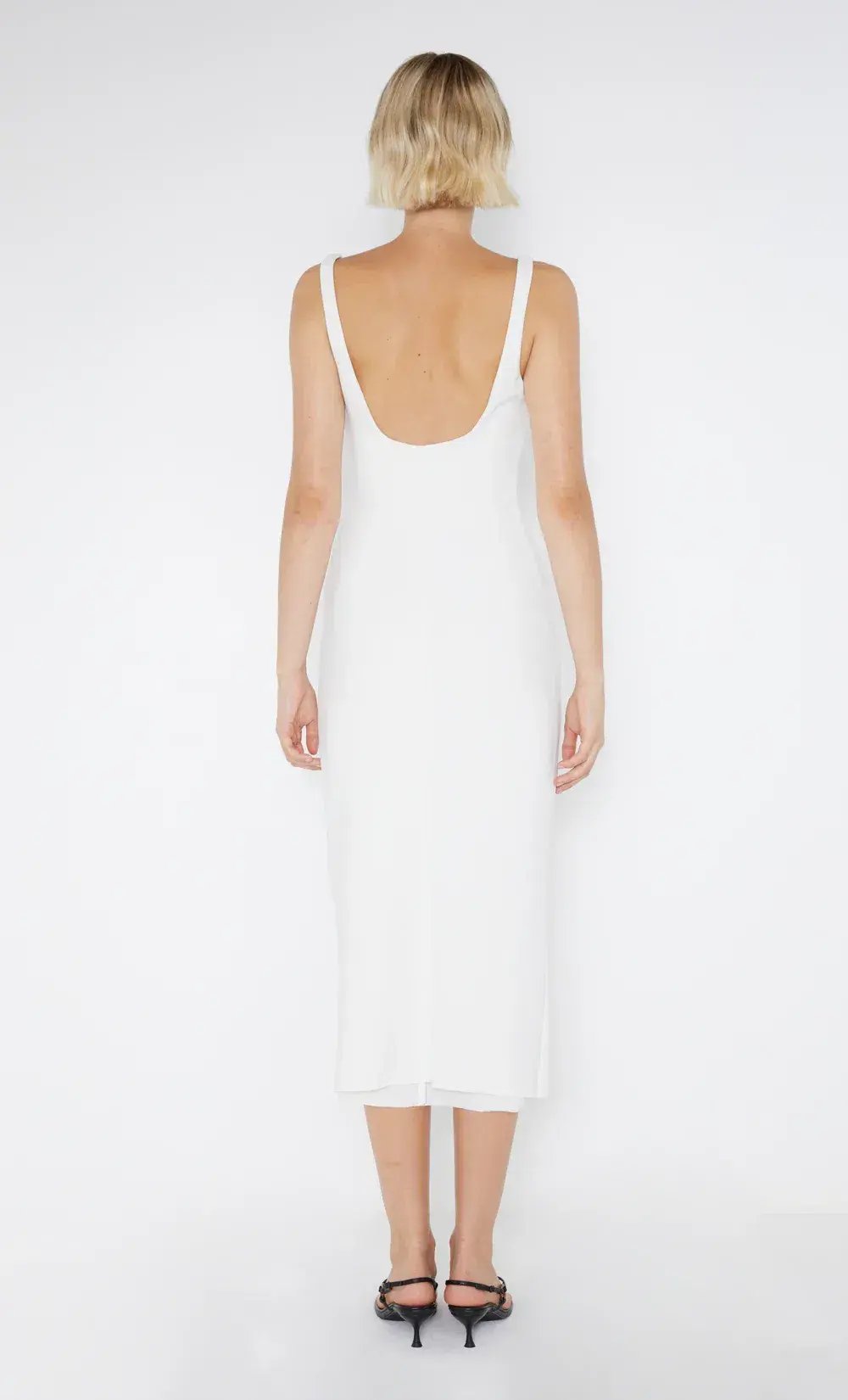 Bec & Bridge - Be Mine Square Neck Dress in  Ivory Size AU 8 photo 2