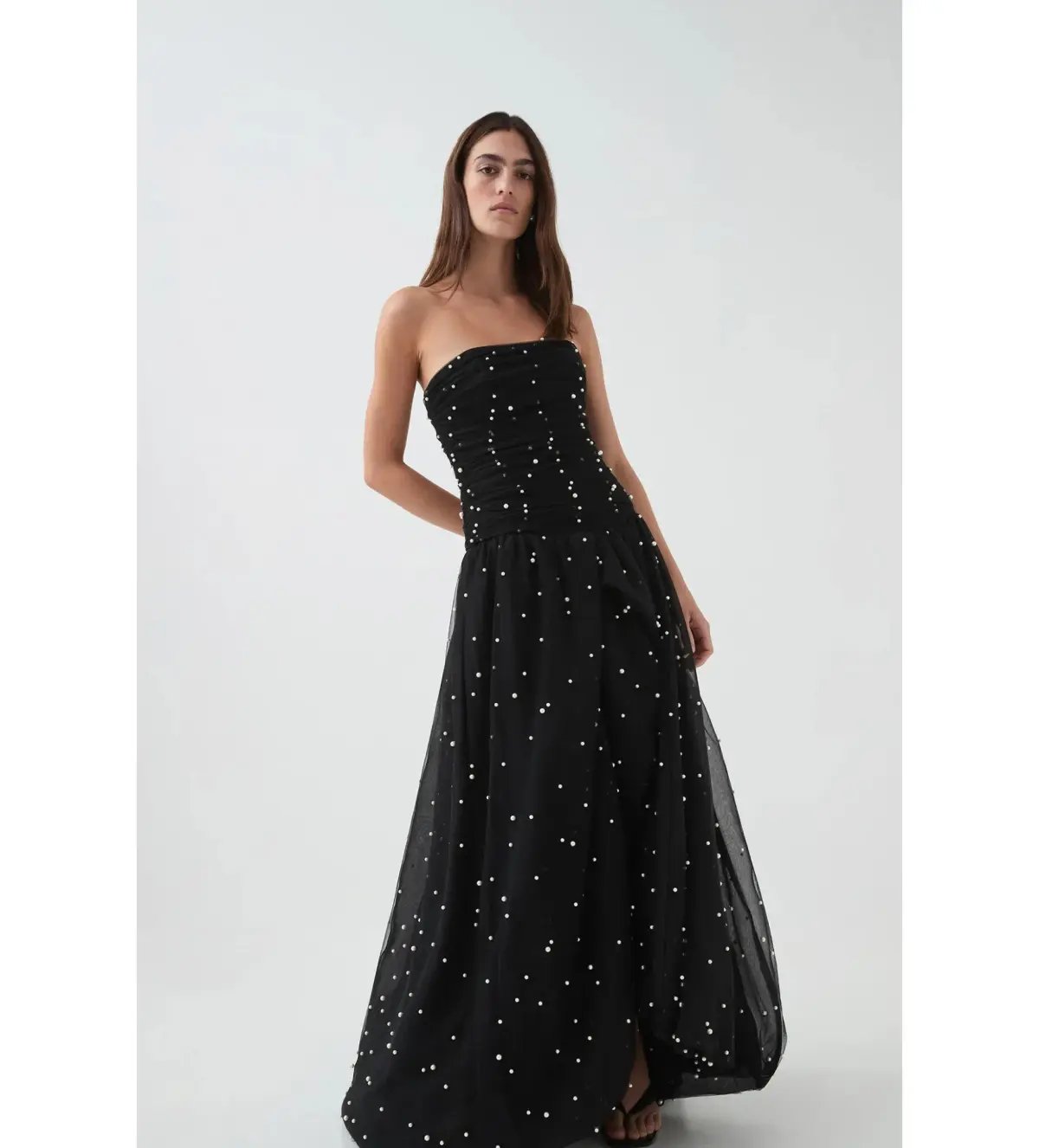 Aje Juniper Gown Black Size AU 12 photo 2