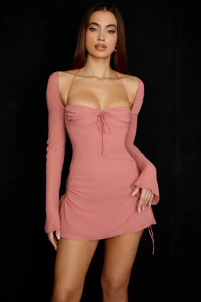 House of CB Baby Mini Dress Pink Size M / Au 10 photo 5