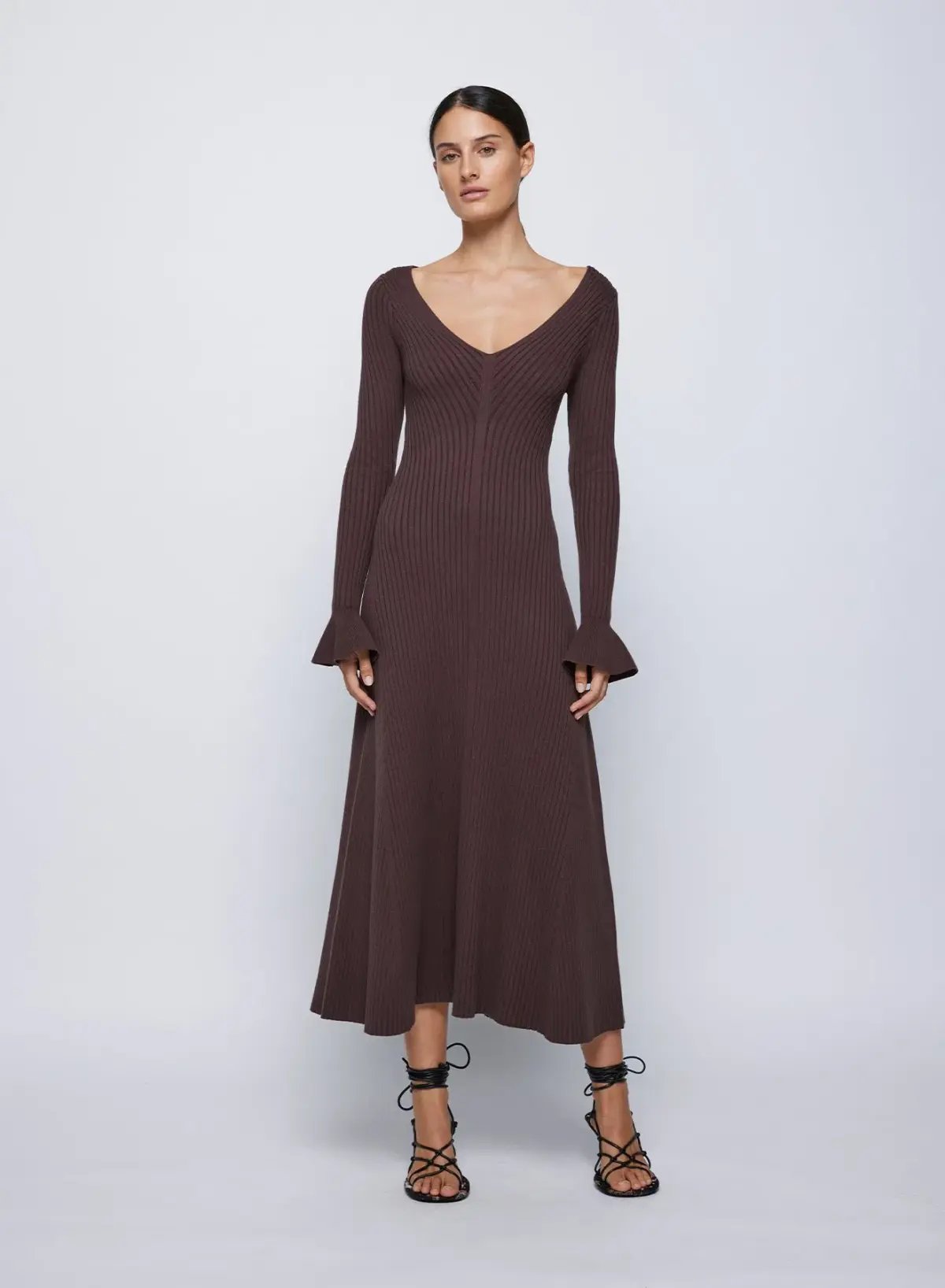 Natalie Rolt Anastasia Mini Dress in Espresso Size 1 / AU 8 photo 7