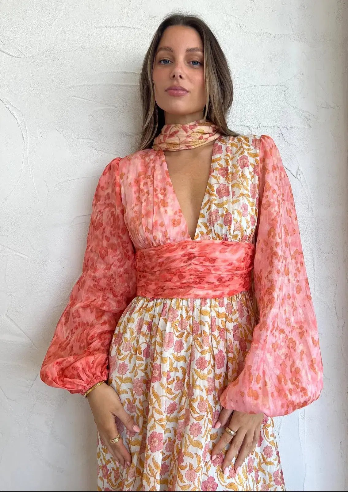 Kate Ford The Argos Neck Tie Gown in Chloe Size 8 photo 3