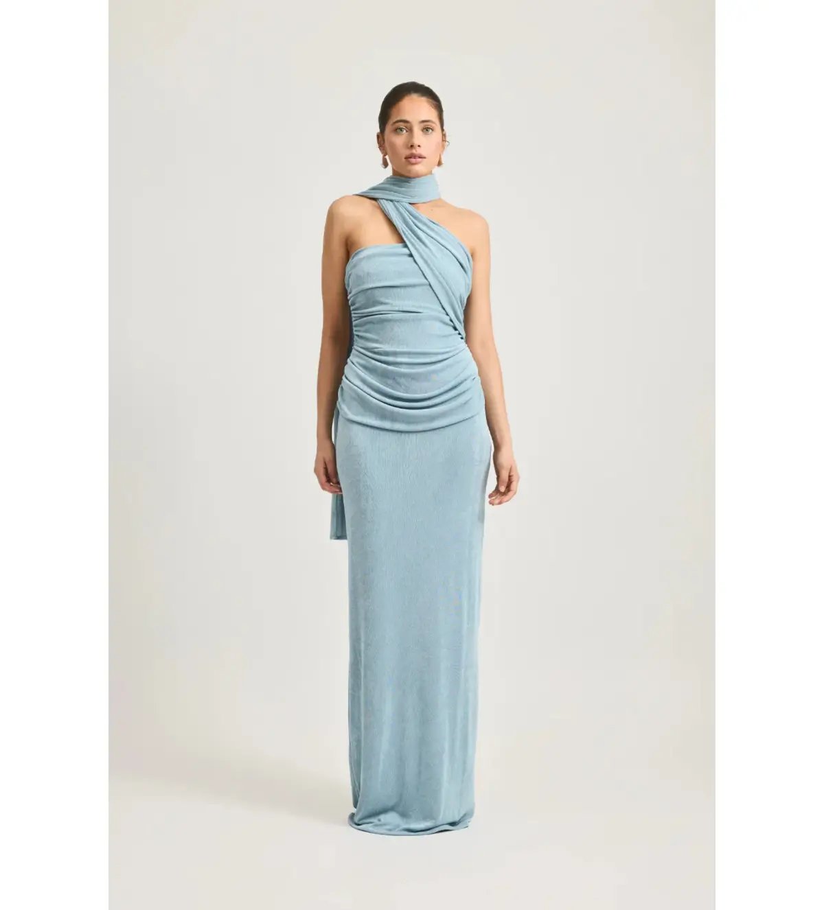Tojha Iesha Maxi Dress Powder Blue Size 6 photo 2