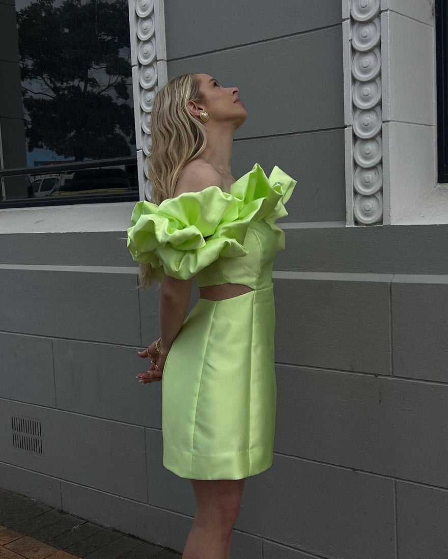 Alemais Suzi Off Shoulder Mini Dress photo 2