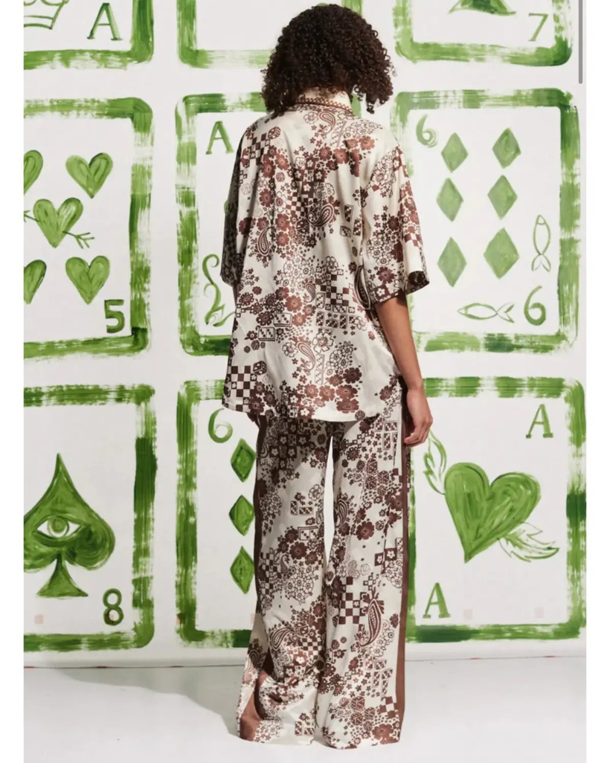 Alemais Vinnie Shirt and Pants Set Print Size AU 16 photo 3