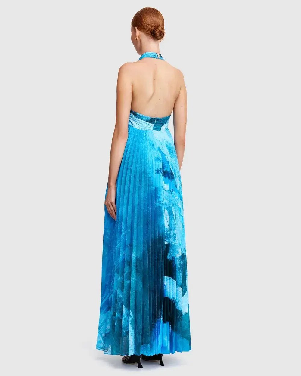 Acler Askham Maxi Dress Blue Size 14 photo 3