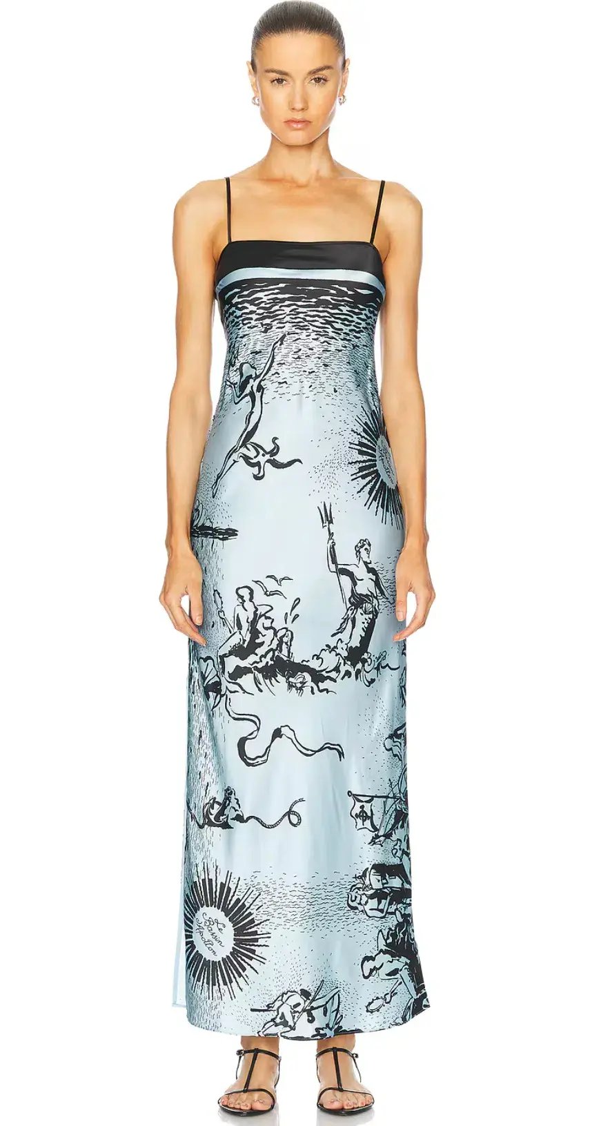 SIR Dreamwood Scarf Maxi Dress Size AU 12 photo 2