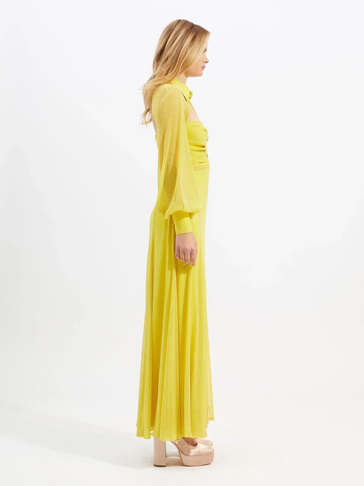 Alice McCall Sunset Kiss Midi Dress in Mango Size 12 photo 2