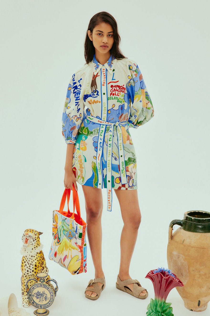Alemais Nadia Mini Shirtdress photo 2