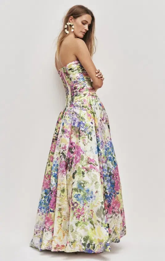 Aje Dahlia Gown Lavandula Size 14 photo 2