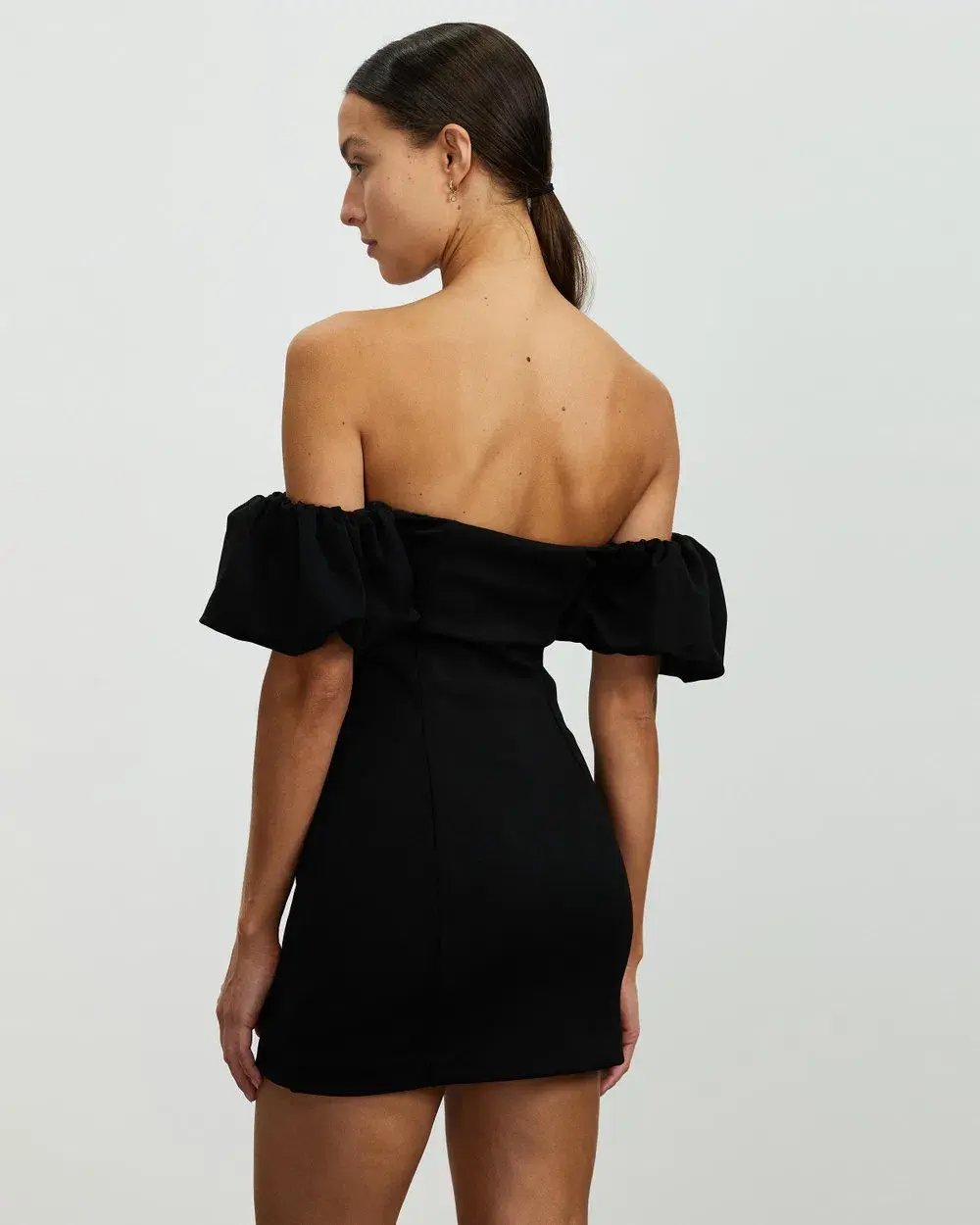 Lover Nicoletta Mini Dress Black Size AU 12 photo 3