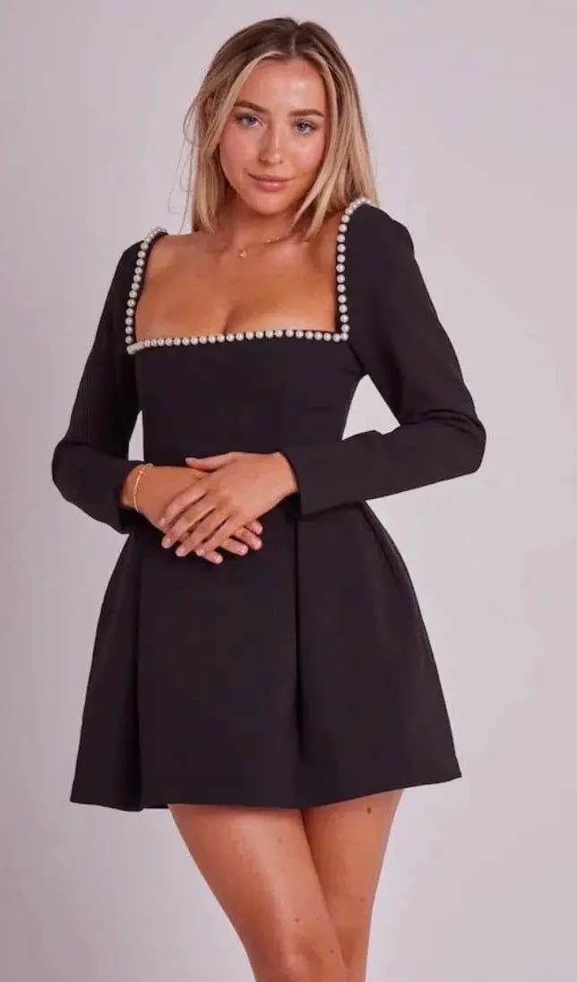 Odd Muse Ultimate Muse Dress Black Size 10 photo 3