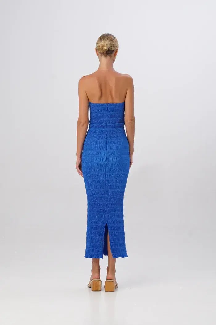Lidee Aurore Gown in Moroccan Blue Size 10 photo 2