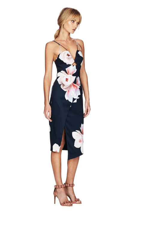 FLORAL AFFAIR PRINT FLORAL AFFAIR MIDI DRESS - TALULAH photo 2
