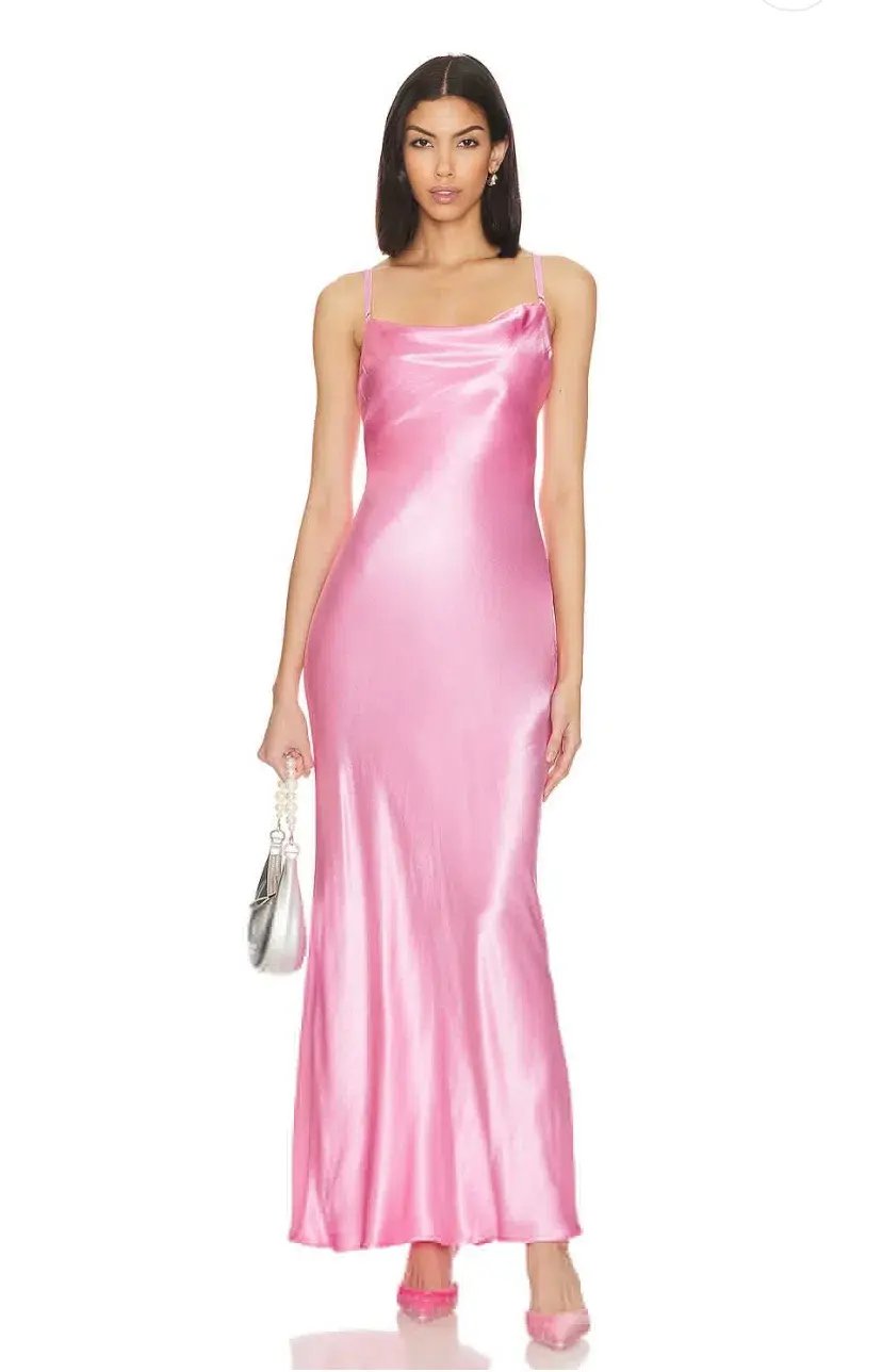 Bec & Bridge Mali Maxi Dress Pink Size 6 photo 5