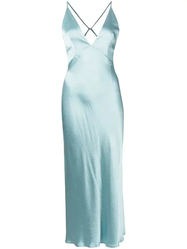 BEC & BRIDGE DUCK EGG VALENTINA MIDI DRESS - SIZE 8 AU/4 US (RRP $260) photo 4