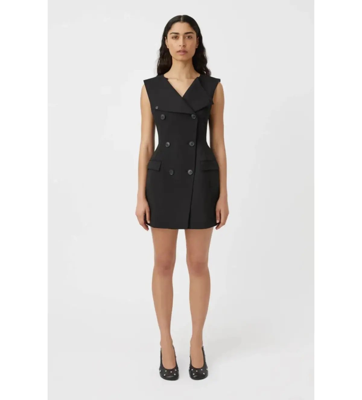 Camilla and Marc Dusk Mini Dress Black Size AU 12 photo 2