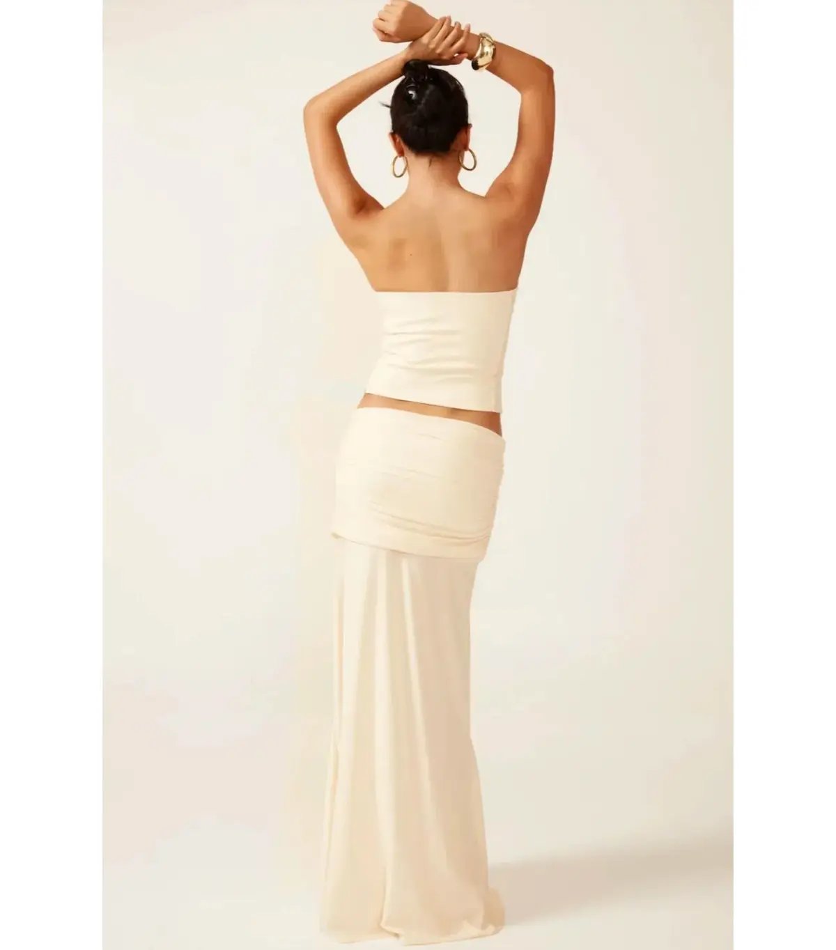 Ance Gria Jude Top and Skirt in Ivory Size S / AU 8 photo 3