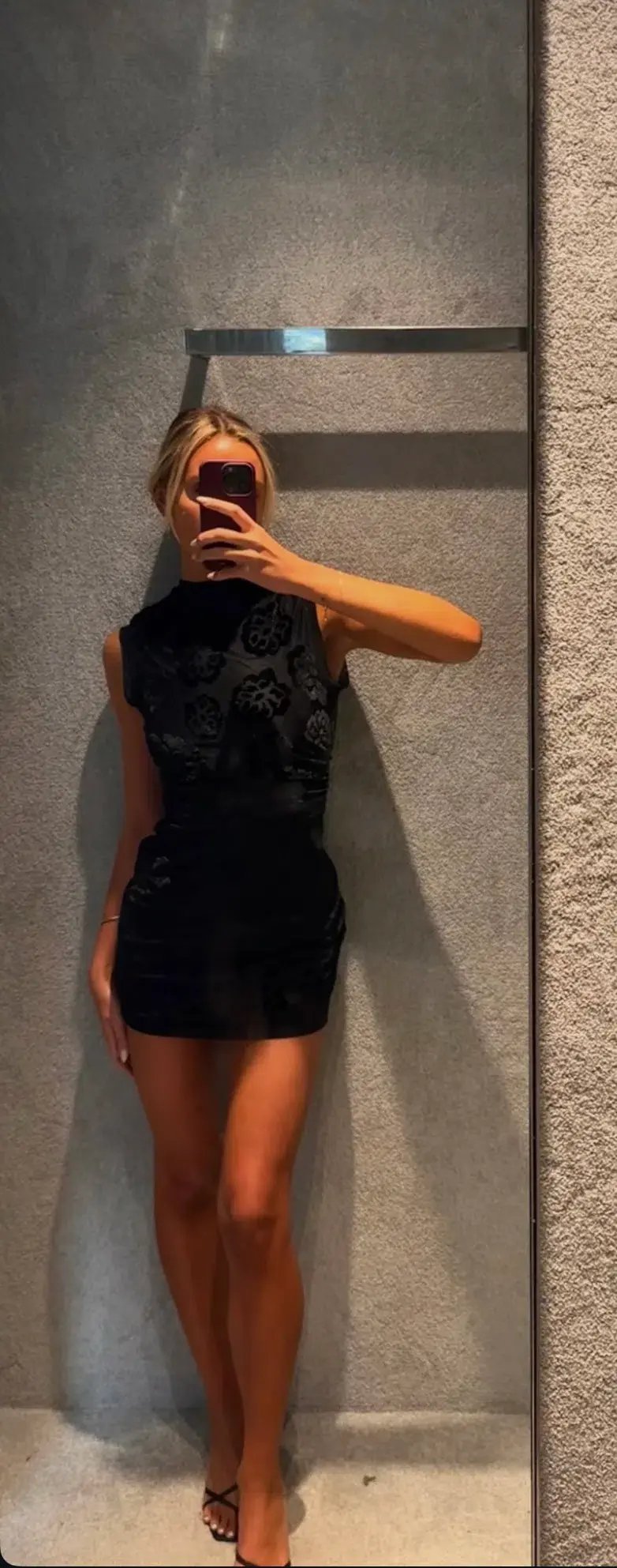 Sir the Label The Vittoria Mini Dress in Midnight Floral Size 1/Au 8 photo 2