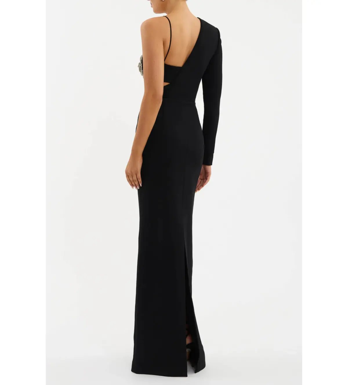 Rebecca Vallance Sachiel Maxi Gown Black Size 10 photo 3