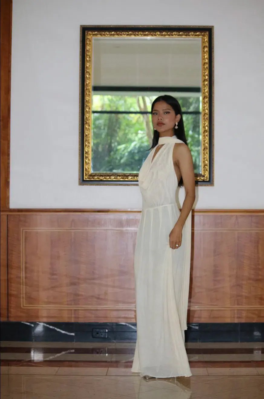 Raphaella Santana, The Hera Dress - Beige size S photo 6