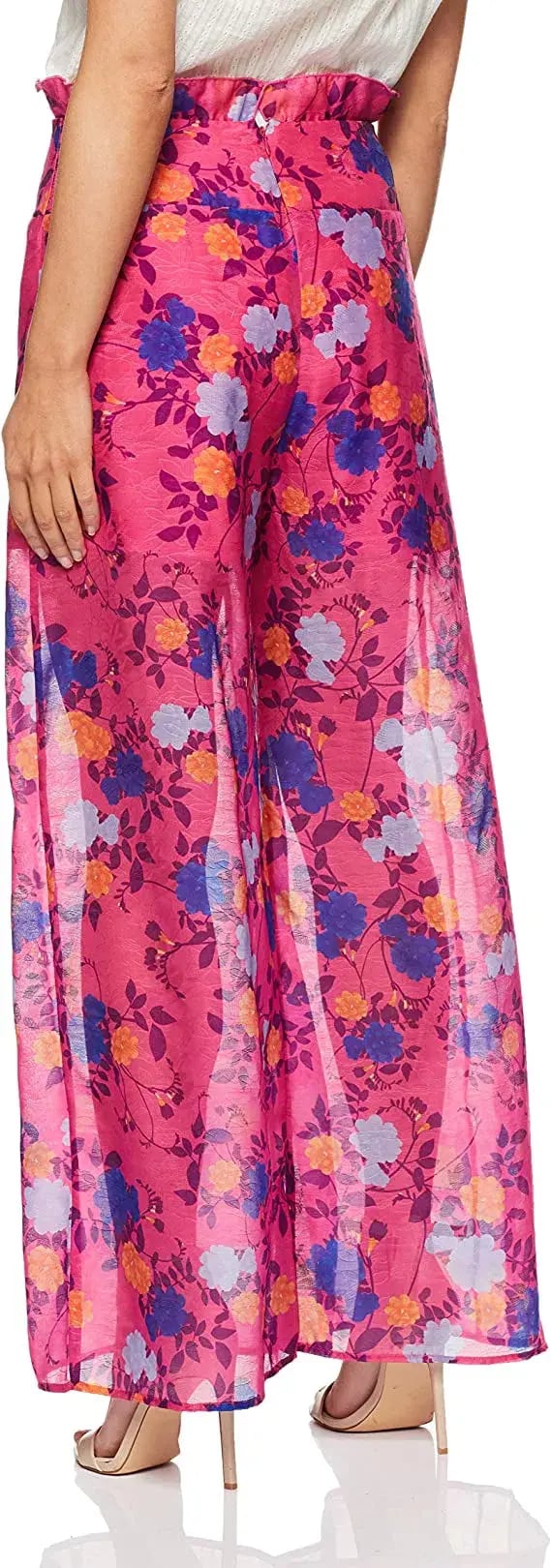 Finders Keepers Visions Floral Wide Leg Pants Print Size XL / AU 12 photo 2
