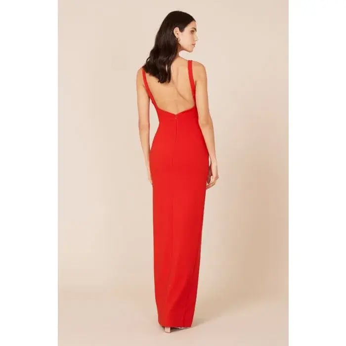 Likely Nyc Bethany Gown Red Size AU 8 photo 2