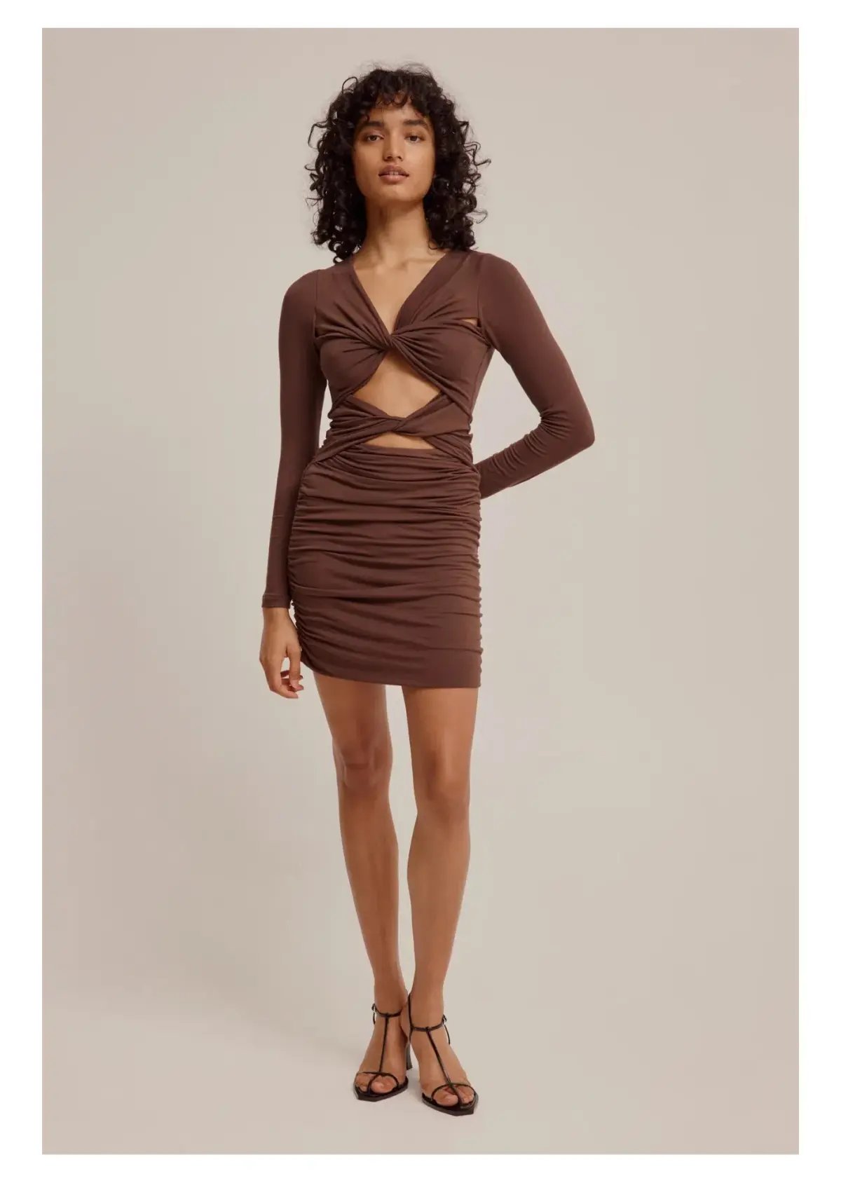 Natalie Rolt Dahlia Gown in Espresso Size 1 / AU 8 photo 27