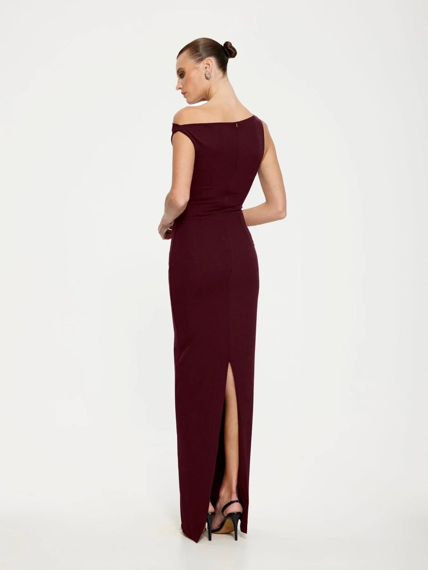 Effie Kats Inaya Gown Wine photo 3