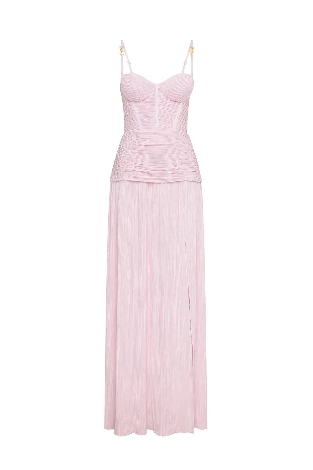 Manning Cartell Double Time Pleat Maxi / Pink / Size 10 photo 6