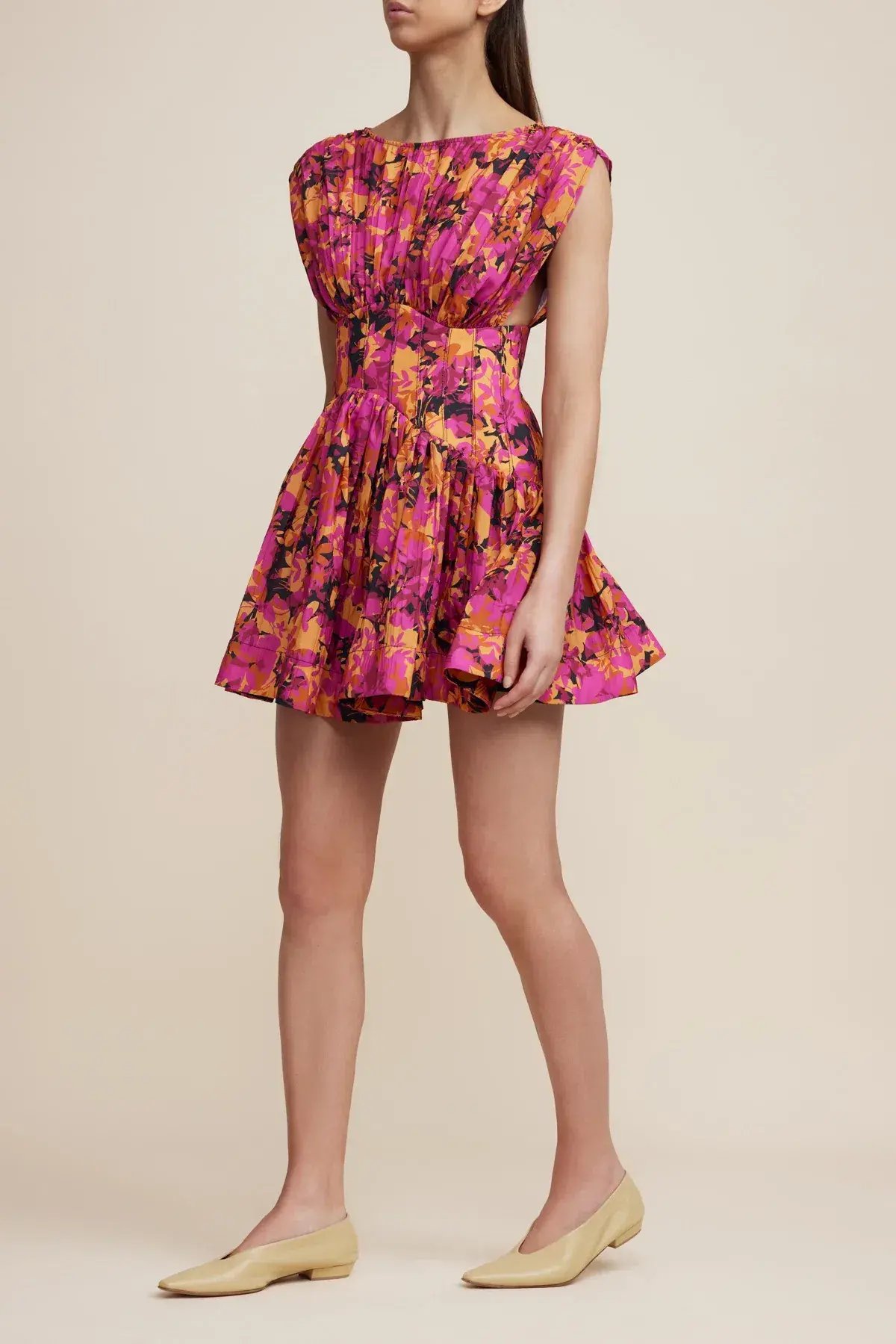 Acler Clifton Dress Multi Floral Size 14 photo 2