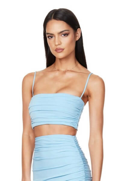 Blue Aria Crop and Skirt by Nookie photo 3