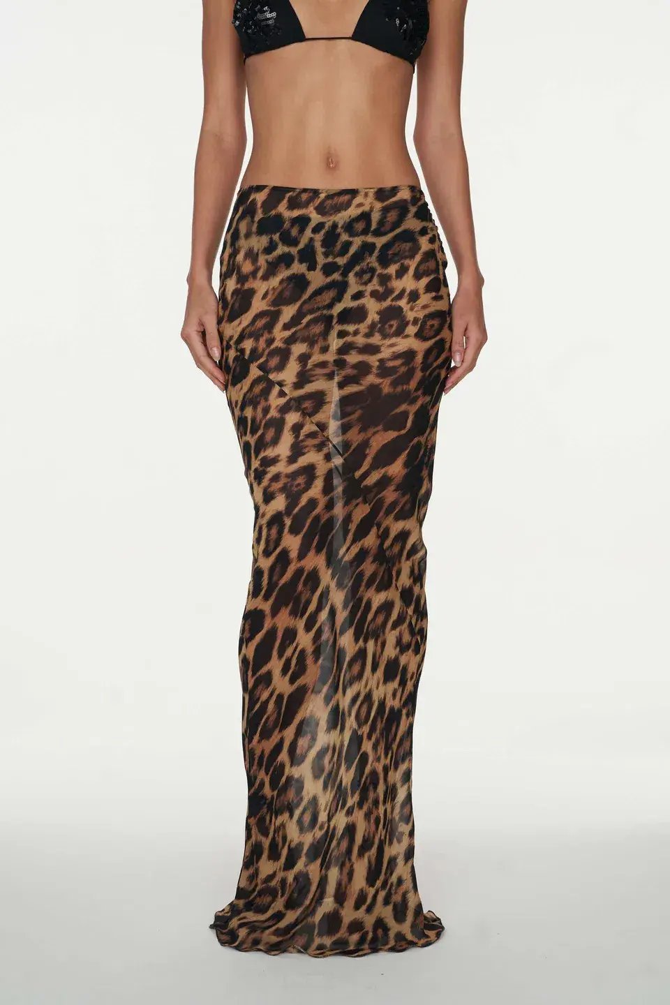 Rat & Boa Monique Skirt in Leopard Print Size S / AU 8 photo 2