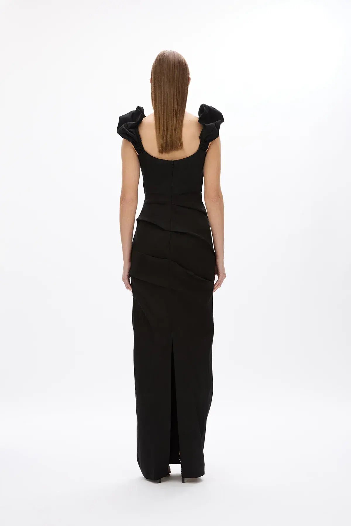 Rachel Gilbert Kalina Gown Black Size 2 / AU10 or AU12 photo 2