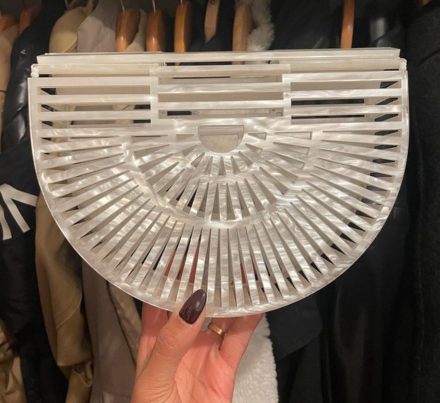 Cult Gaia Ark Bag Small | Shell photo 3