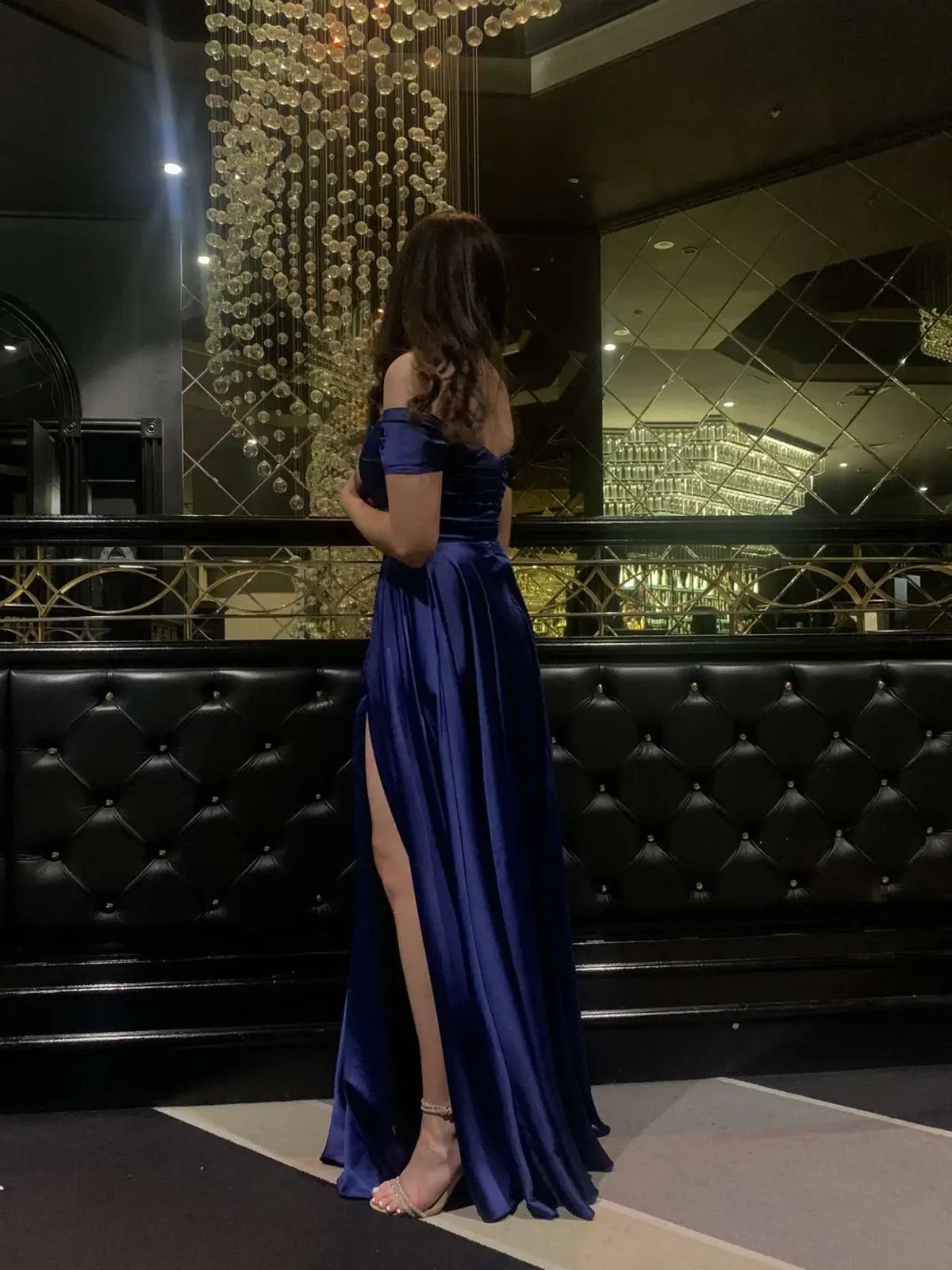 Jadore Bella Gown Blue Size 8 photo 5
