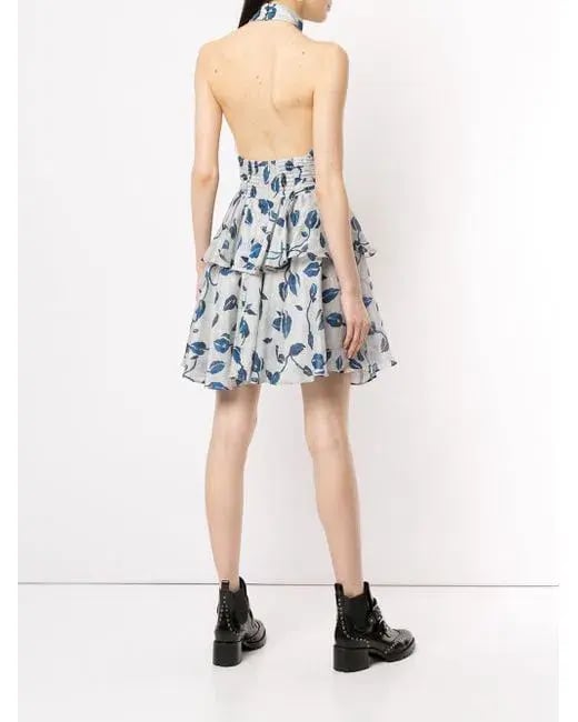 Aje Tilly Dress Vine Print Size 8 photo 2