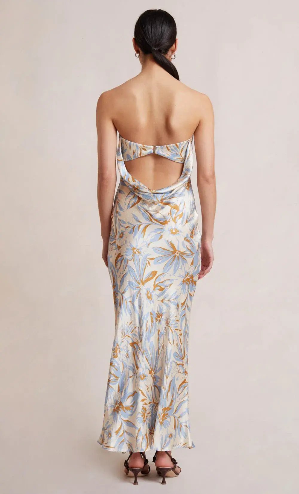 Bec & Bridge Stella Strapless Dress Print Size 12 photo 3