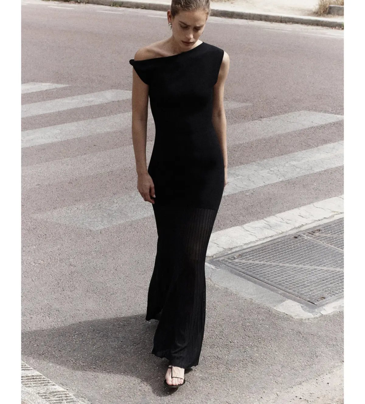 Sir The Label Indigo Twist Gown Black Size 2/Au 10 photo 2