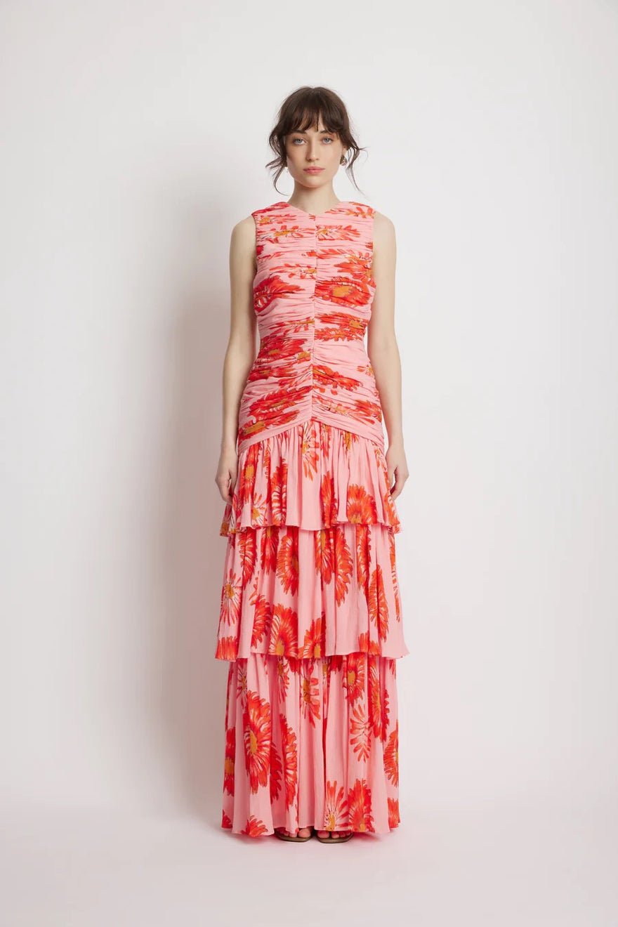 Sunset Lover Wildflower Full Length Dress photo 4