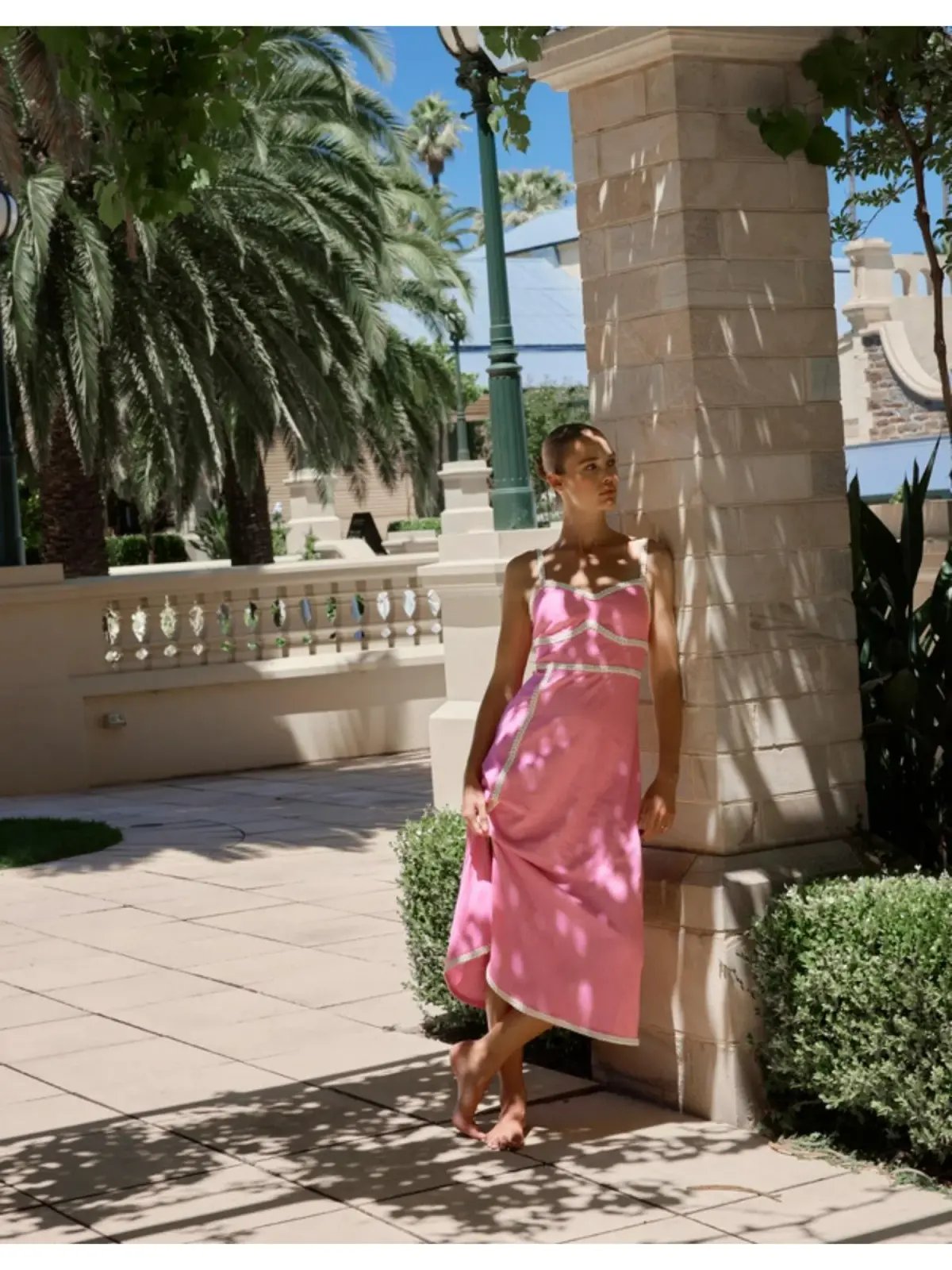 Aston Studio Clio Dress Fuschia Size AU 6 photo 4