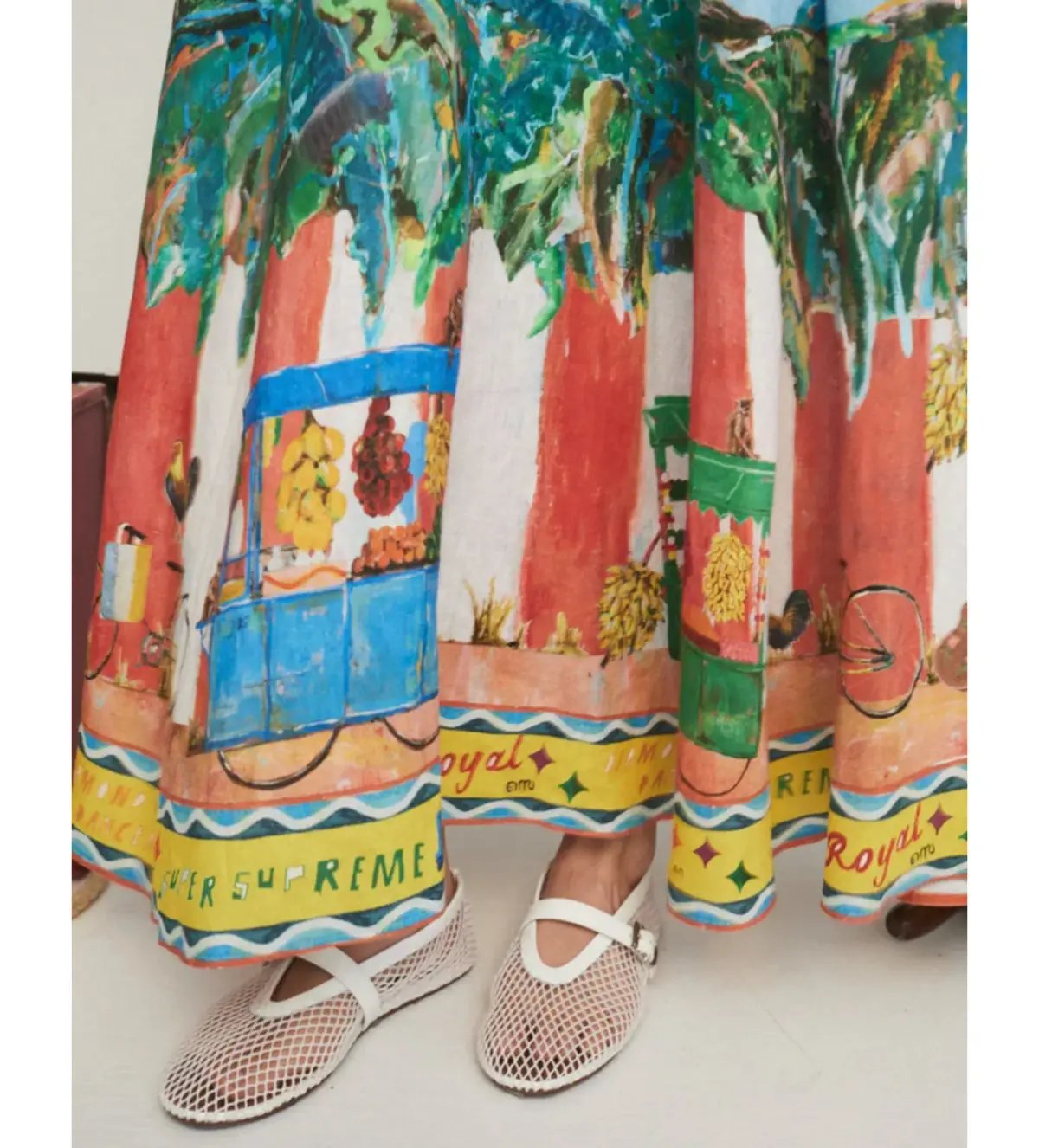 Alemais All Aboard Sundress Print Size AU 12 photo 4