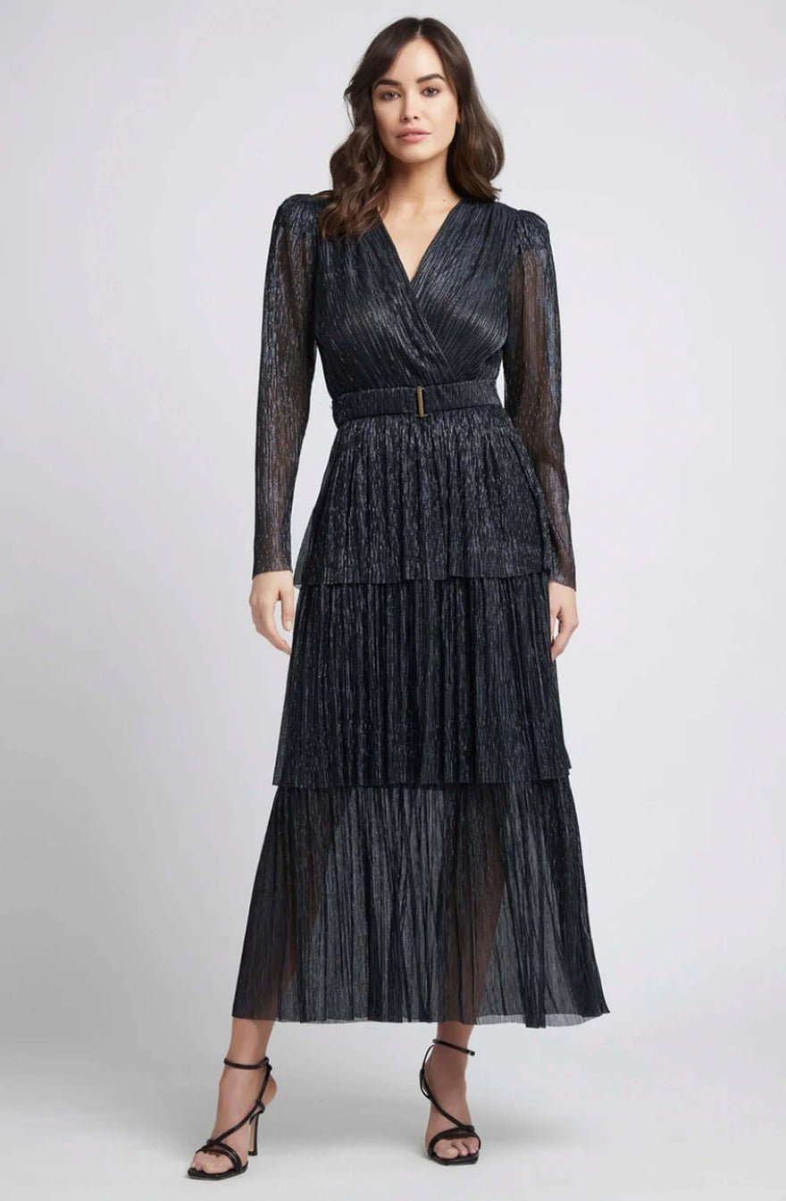 Sheike All That Sparkles Dress - Navy photo 2