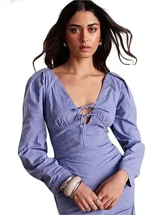 Sovere Emara Mini Dress in Purple Size AU 8 photo 2