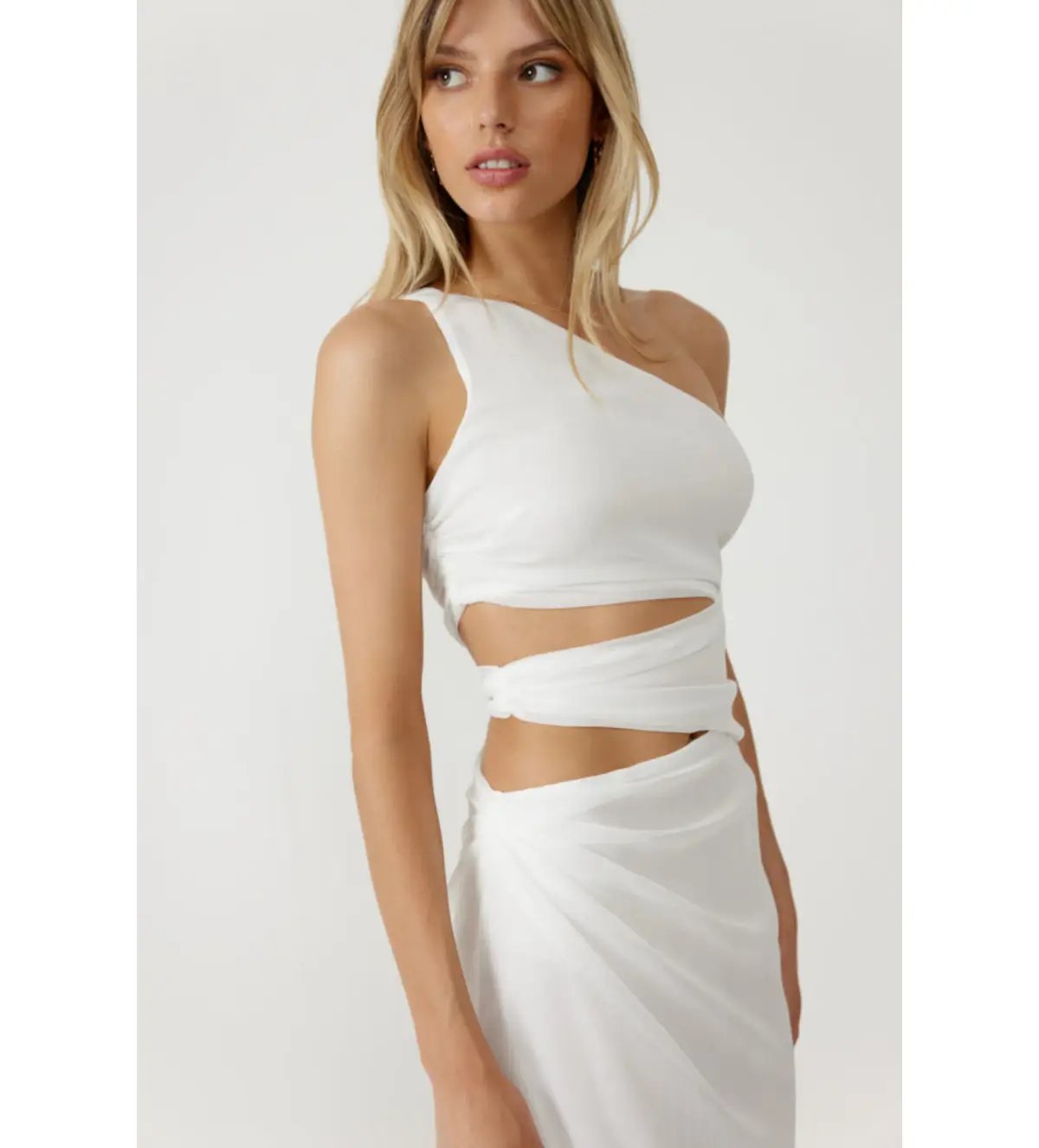 Lexi Aurea Dress White Size 6 photo 6