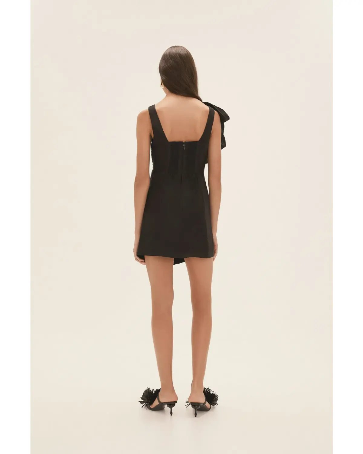 Aje Energy Mini Dress Black Size AU 8 photo 4