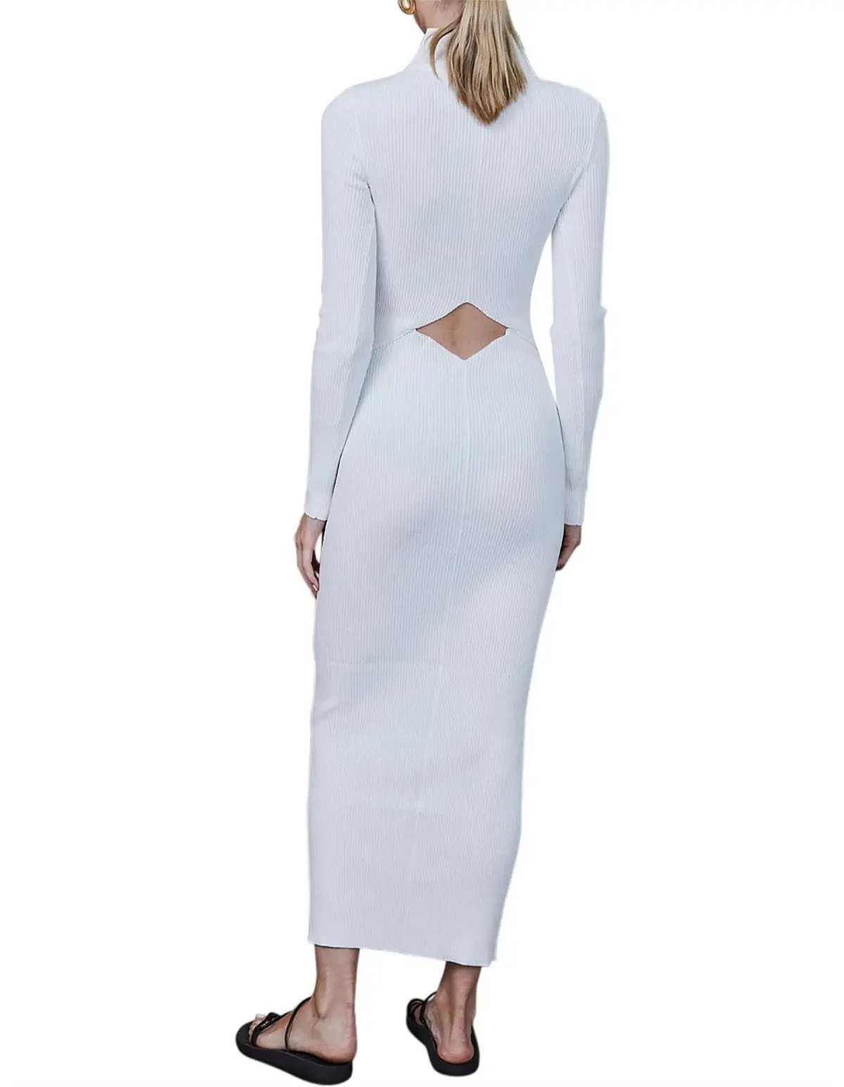 Bec & Bridge Lillian Midi Dress Ivory Size 6 photo 5