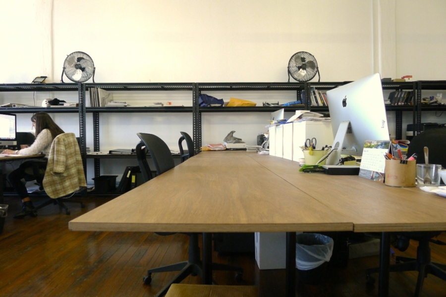 Well-lit Desk Space in Surry Hills Studio photo 2