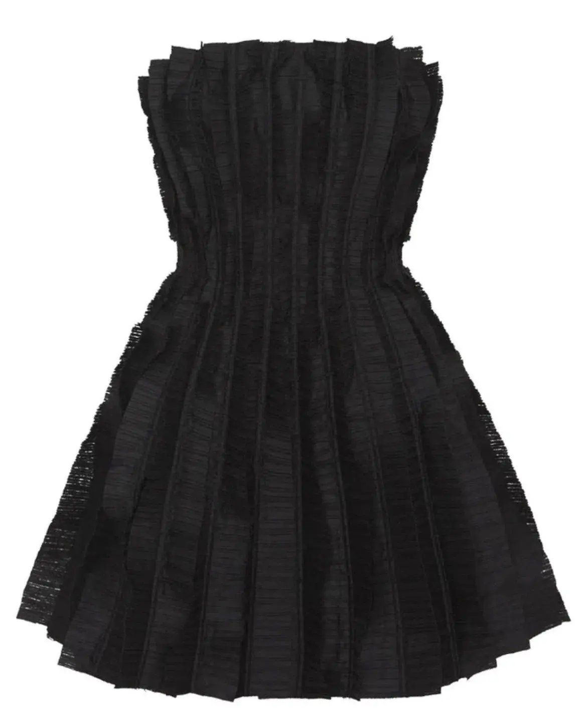 Aje The Hybrid Sleeveless Mini Dress Black Size 8 photo 4